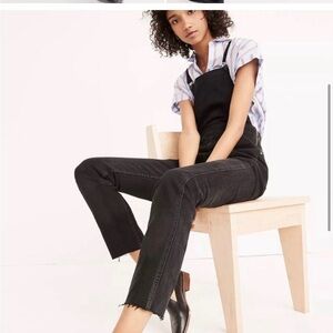 Madewell Overalls: Raw-Hem Edition Lunar Wash Size XS